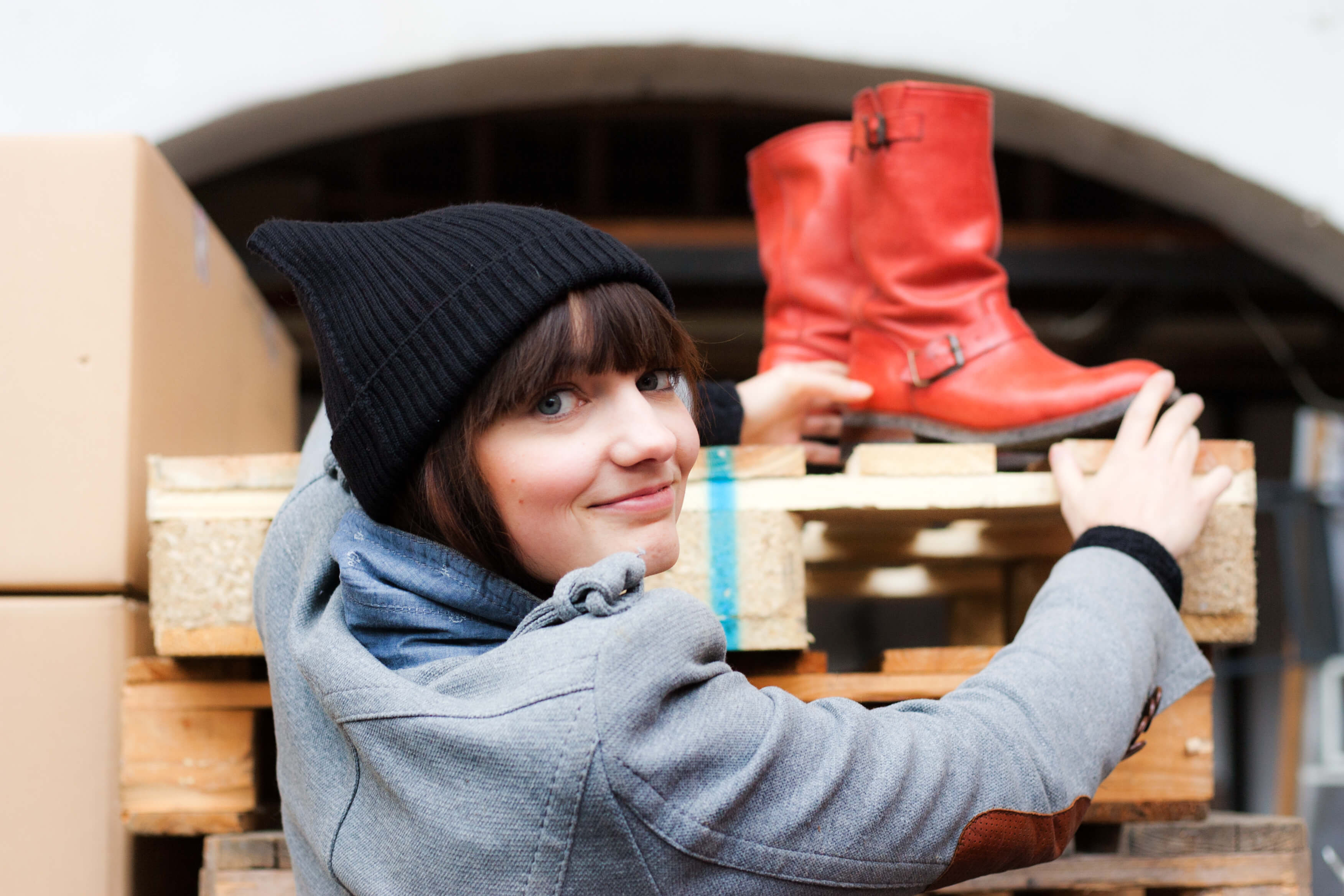 Big red Boots